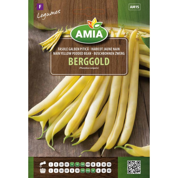 Seminte de fasole Berggold, 30 gram